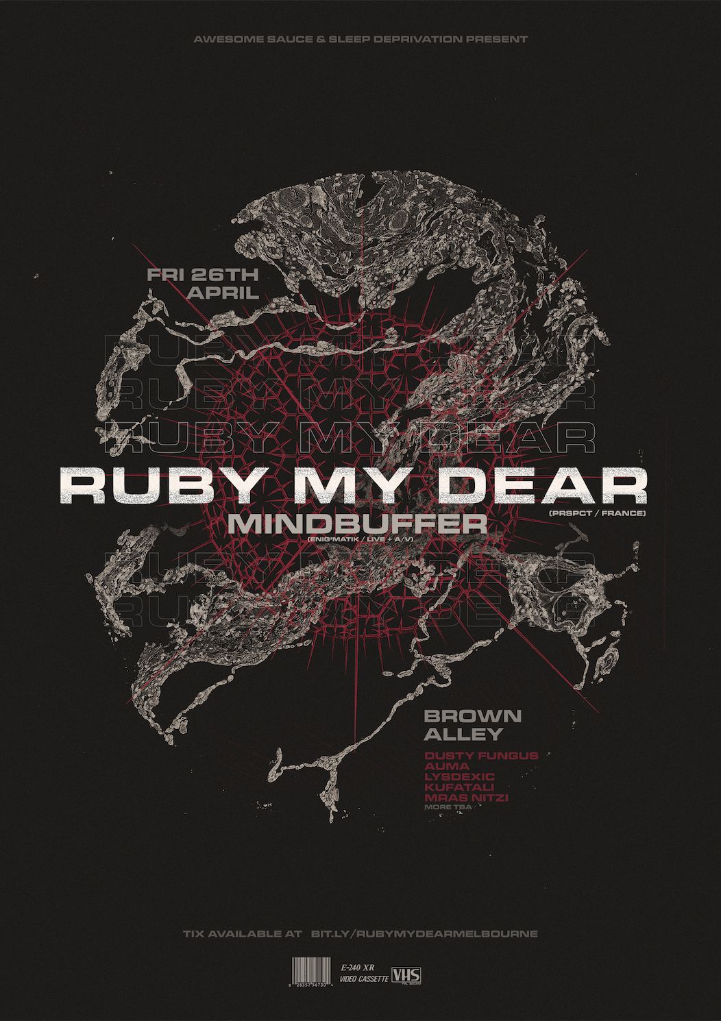 Supporting Ruby My Dear (FRA) & Mindbuffer (Live AV) April 26, 2019